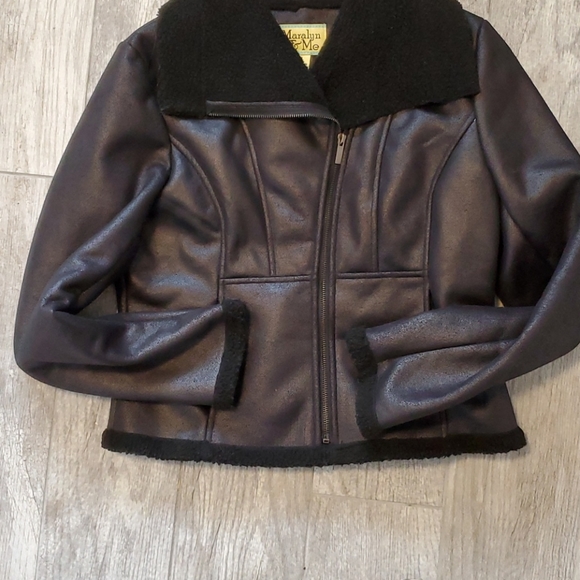 Maralyn & Me Jackets & Blazers - Maralyn & Me Bomber Jacket